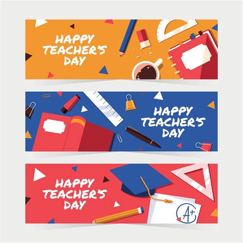 Teachers Day Banner Design