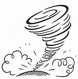Tornado Coloring Page For Kids sketch template