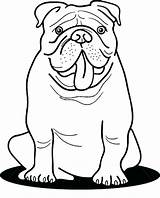 Bulldog Coloring Pages  Best For Kids Dog coloring sketch template