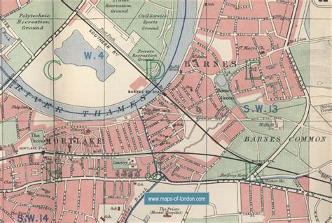 Map of Richmond, London