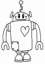 Free & Easy To Print Robot Coloring Pages  Tulamama sketch template