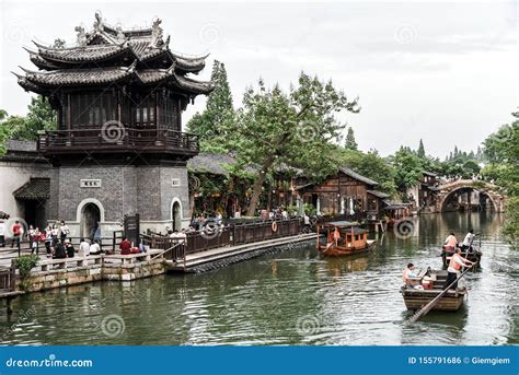 Wuzhen, Zhejiang, China - MAY, 11, 2018 : the Famous and Beautiful ...