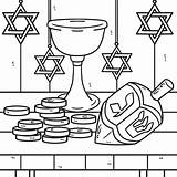 Dreidel Coloring Pages sketch template