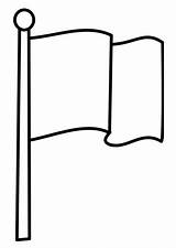 Coloring Page Flag sketch template