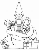 30 Elf Coloring Pages To Print RIGHT NOW For FREE sketch template