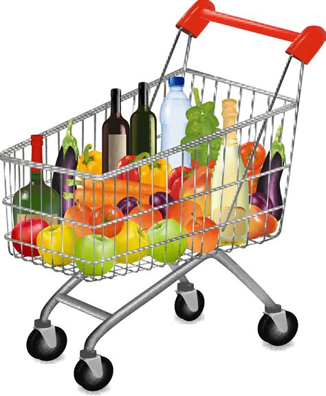 Shopping Cart Grocery Store Business Clip Art - Png Download - Full ...