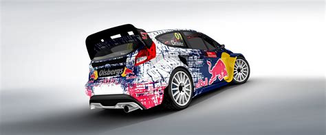 Red Bull car wrap design