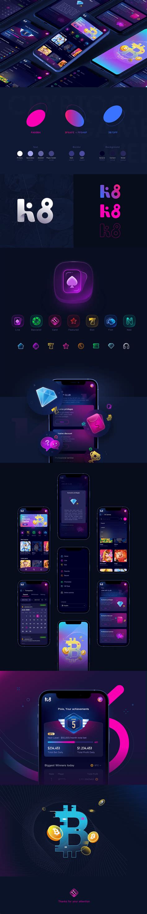 Cryptocurrency Game App on Behance