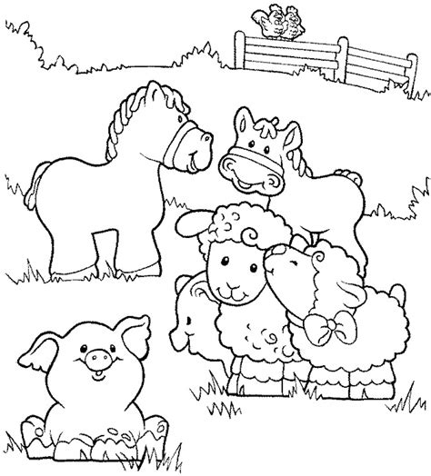 Get This Farm Coloring Pages Free Printable S4VX4