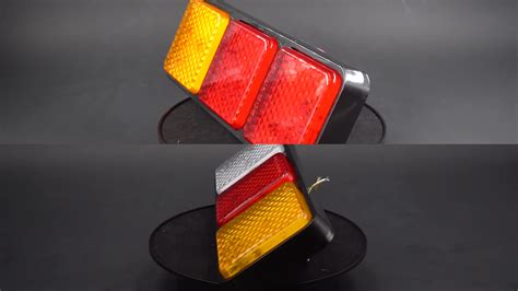 Manufacturer Adr Approval Uv Pc Rectangle Stop Turn Reverse Tail Combination Rear Lamps Led Tail ...