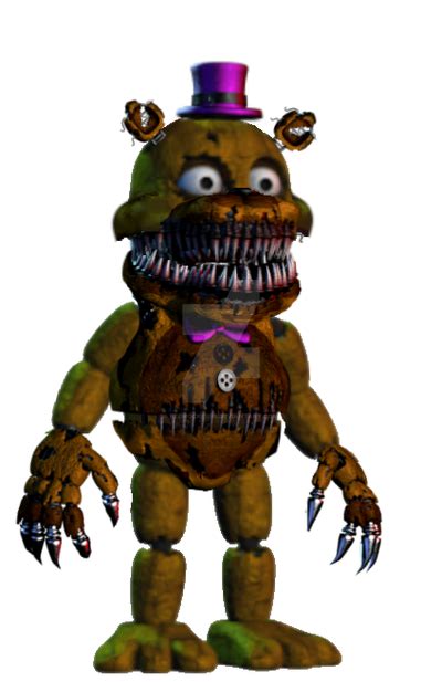 Nightmare Fredbear Plushtrap Swap Edit by Redrocker95 on DeviantArt