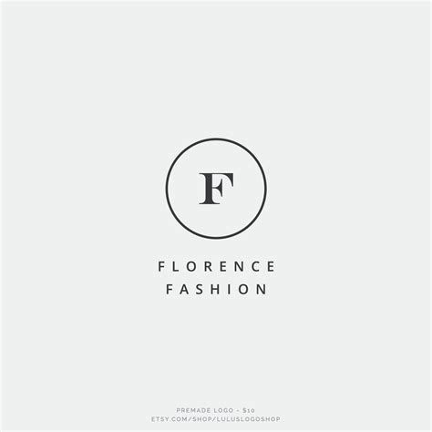 Minimalist Fashion Logo Design Boutique Logo Modern Text - Etsy