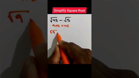 How to simplify square root? #squareroot #simplification #simplify #maths #students - YouTube