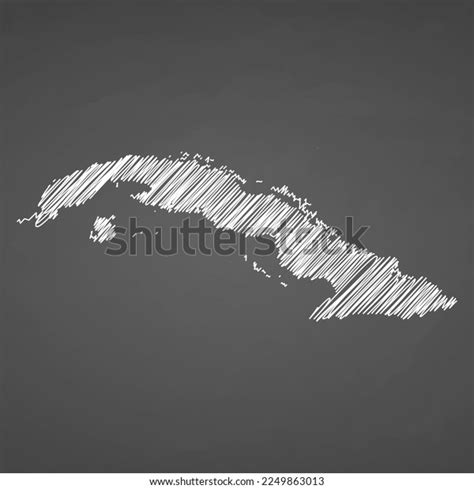 Cuba Map Hand Drawn Sketch Vector Stock Vector (Royalty Free) 2249863013 | Shutterstock