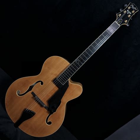 Peerless CONTESSA 16″ Carved Archtop Jazz Guitar w case #3018286 — Guitars 'n Jazz