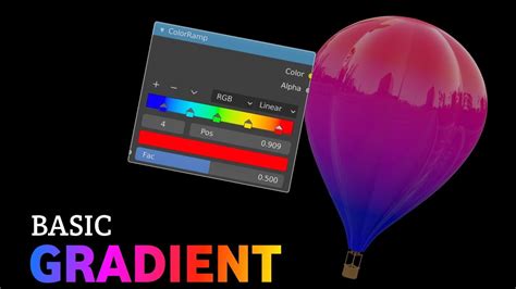 Basic Gradient Colour In blender.. - YouTube