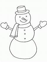 Snowman coloring Pages  Printable Snowman5 Winter Coloring sketch template