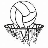 Surrey Netball Coloring Template Sketch Page sketch template