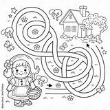 Little Red Riding Hood Coloring Book Pages sketch template