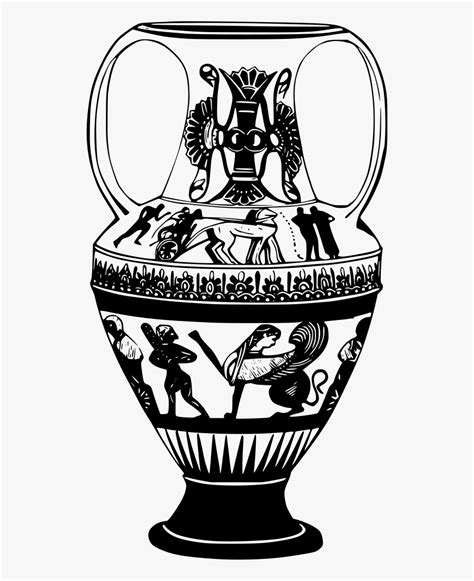 Ode On A Grecian Urn Drawing , Free Transparent Clipart - ClipartKey