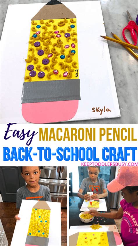 An Easy Back-To-School Craft To Get Kids Excited For School