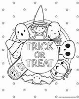 Halloween Coloring Pages Free Printables sketch template