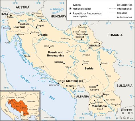 Which Countries Made Up Yugoslavia