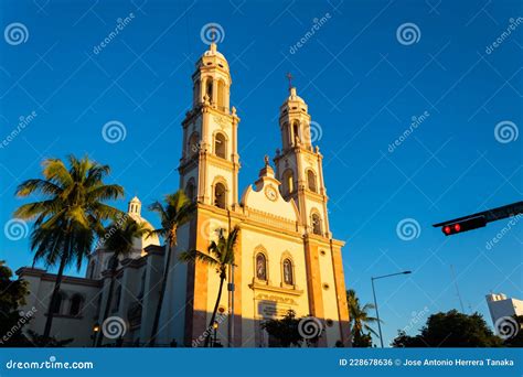 Culiacan, Sinaloa, Mexico - January 19 2019: Famous Cathedral Basilica ...