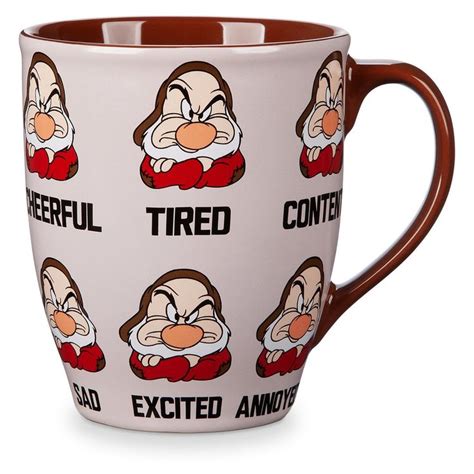 Grumpy Mug - Snow White and the Seven Dwarfs | Disney coffee mugs, Disney mugs, Mugs