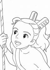 Free Arrietty Coloring Pages  Best coloring pages & Book For Kids sketch template