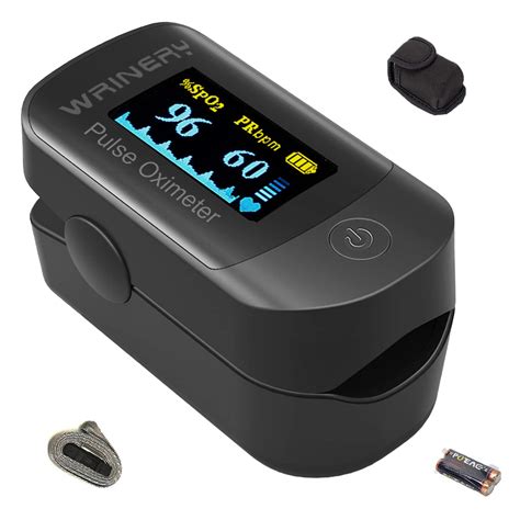 Buy Blood Oxygen Saturation Monitor, Pulse Oximeter Fingertip, OLED ...