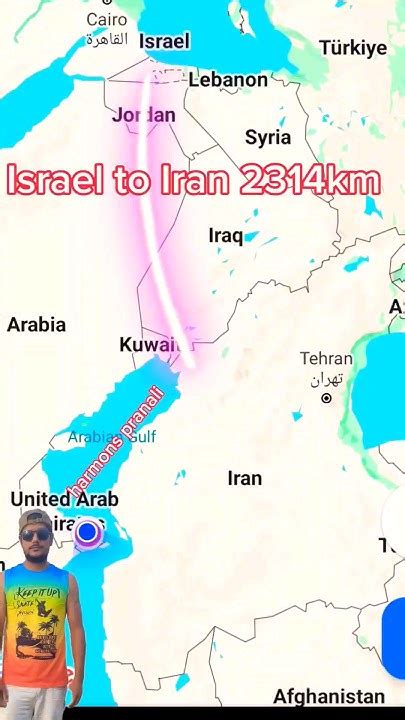 Israel attack Iran #distance #map #israel #iran #attack #history - YouTube