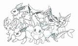 Eevee And Pikachu Coloring Pages At GetColoringscom  Free Printable sketch template