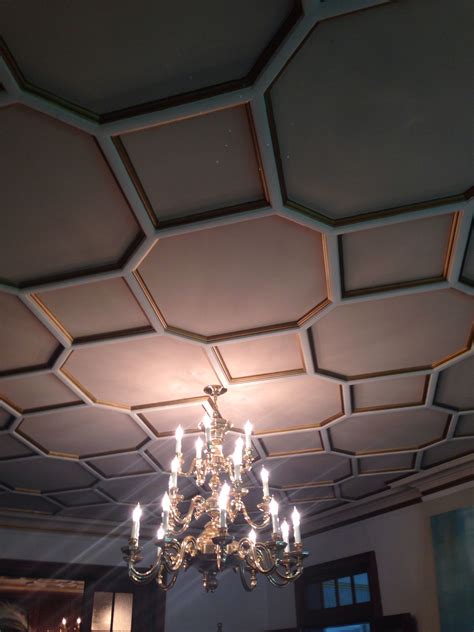 Honeycomb Ceiling Design : Arren Williams - Portfolio | Ceiling design, False ceiling ...