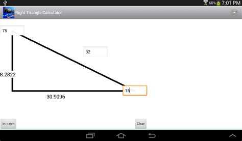 Right Triangle Calculator - Android Apps on Google Play