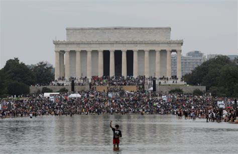 WATCH: Thousands gather at March on Washington commemorations | PBS News