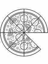25 Free Pizza Coloring Pages For Kids And Adults  Blitsy sketch template