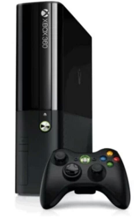 Microsoft Xbox 360 ELITE E Bundle 250GB Black Console LATEST SLIM ...