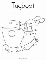 Tugboat Coloring Page  Twisty Noodle sketch template