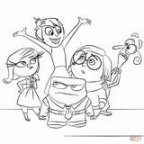 Inside Out All Characters coloring Page  Free Printable Coloring Pages sketch template