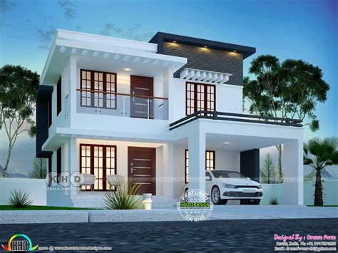 3 bedroom 1790 sq.ft modern home design - Kerala Home Design and Floor Plans - 9K+ Dream Houses