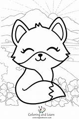 Fox Coloring Pages To Download And Print For Free sketch template