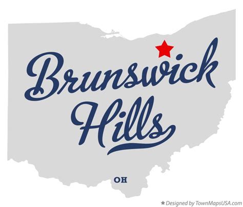 Map of Brunswick Hills, OH, Ohio