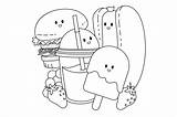 Food Coloring Pages  Free Personalizable Pages🎣 Descubra A sketch template
