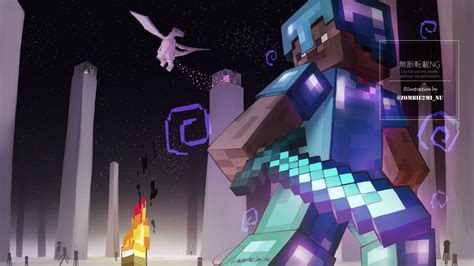 This is my first post to Reddit. Hi, there! Here is a Minecraft fanart I drew;) : r/Minecraft