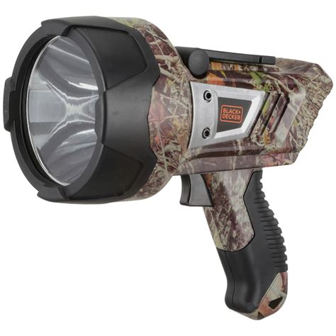 600 Lumen LED Spotlight, Rechargeable Camouflage Pattern with ...