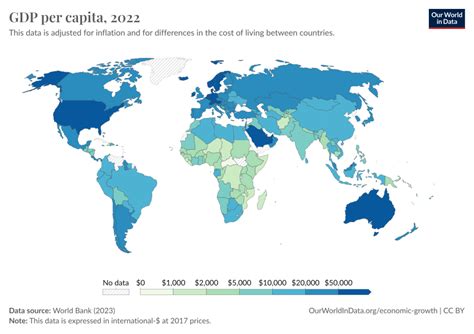 World Map Gdp Per Capita