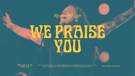 We Praise You (Live) - Brandon Lake