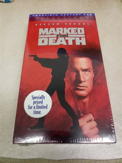 VTG MARKED FOR Death VHS New Factory Sealed 20th Century Fox Steven Seagal $6.99 - PicClick