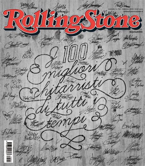 21 Inspiring Magazine Typography Covers -DesignBump | Rolling stone ...